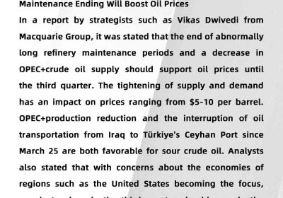 OIL PRICES CLIMBED BY OVER 2%